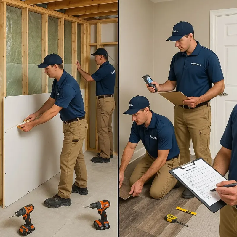 Repairs and Reconstruction process in Forty Fort, PA