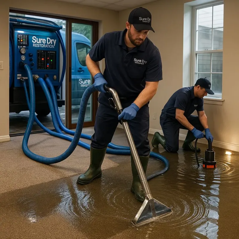 Water Extraction and Removal process in Forty Fort, PA